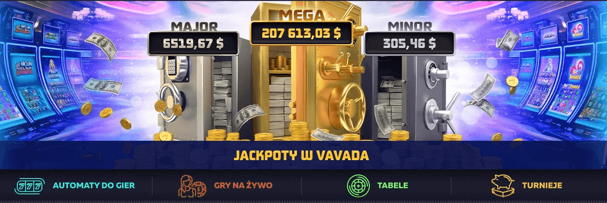 Gry kasynowe w Vavada